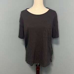 NWT Madewell Women’s Black Short Sleeve T-Shirt Sz L